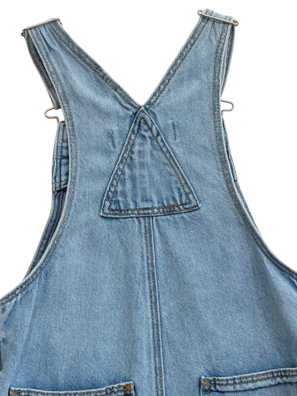 Salopetă scurtă din denim