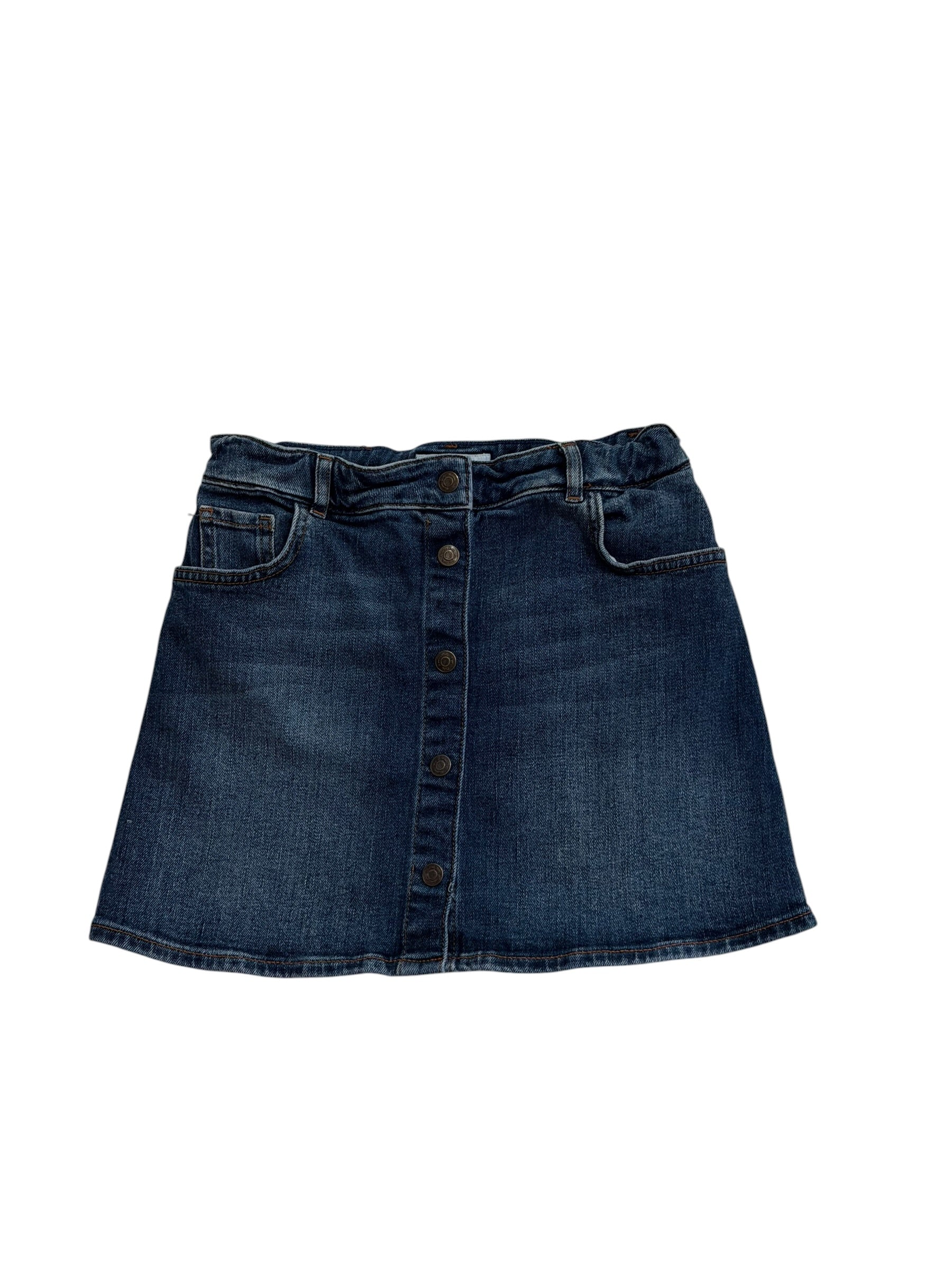 Fustă din denim Massimo Dutti