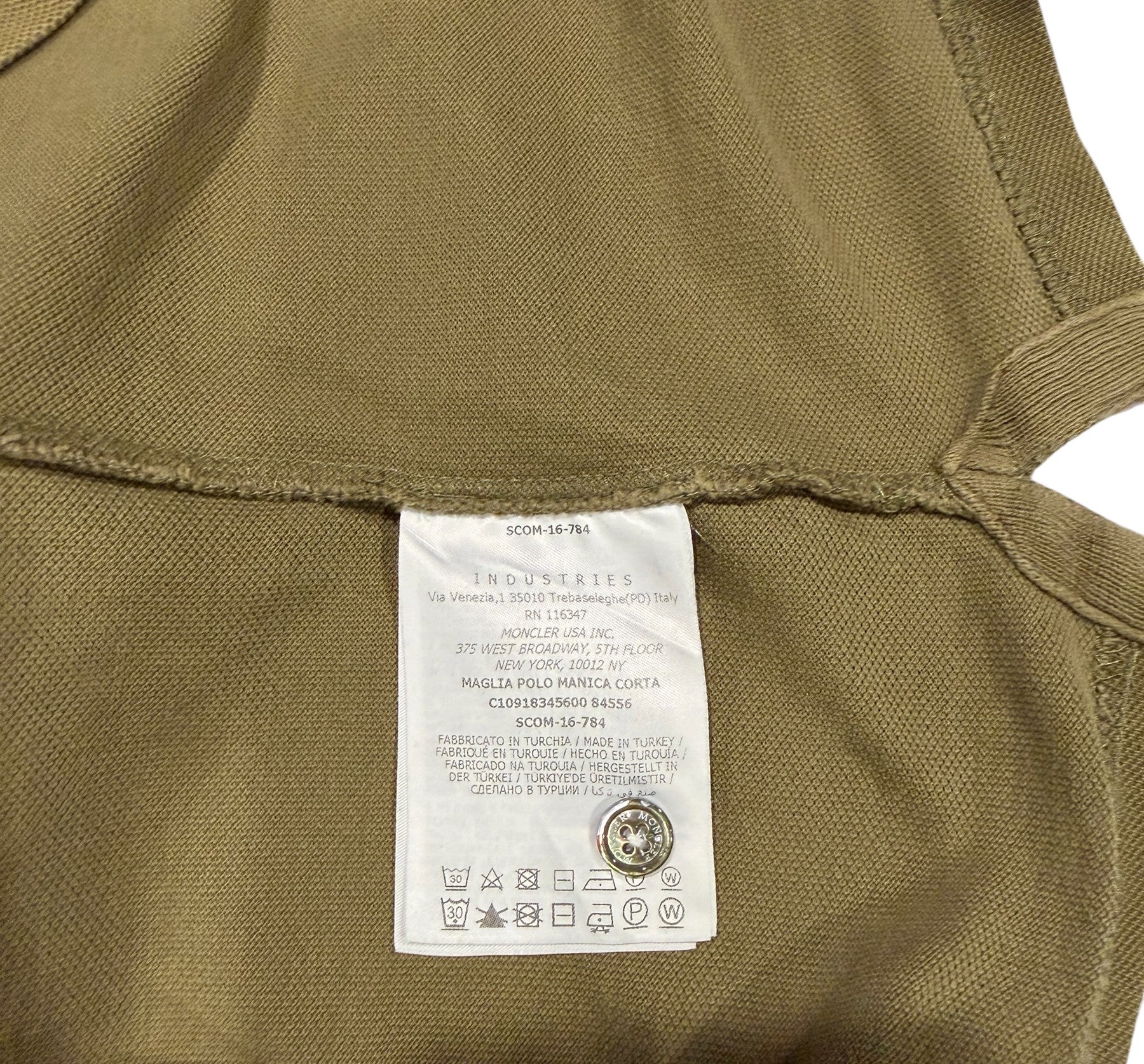 Tricou polo Moncler