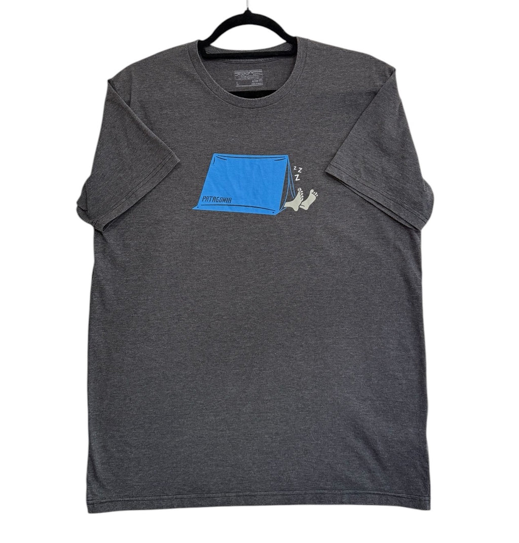 Tricou Patagonia – bumbac organic, gri