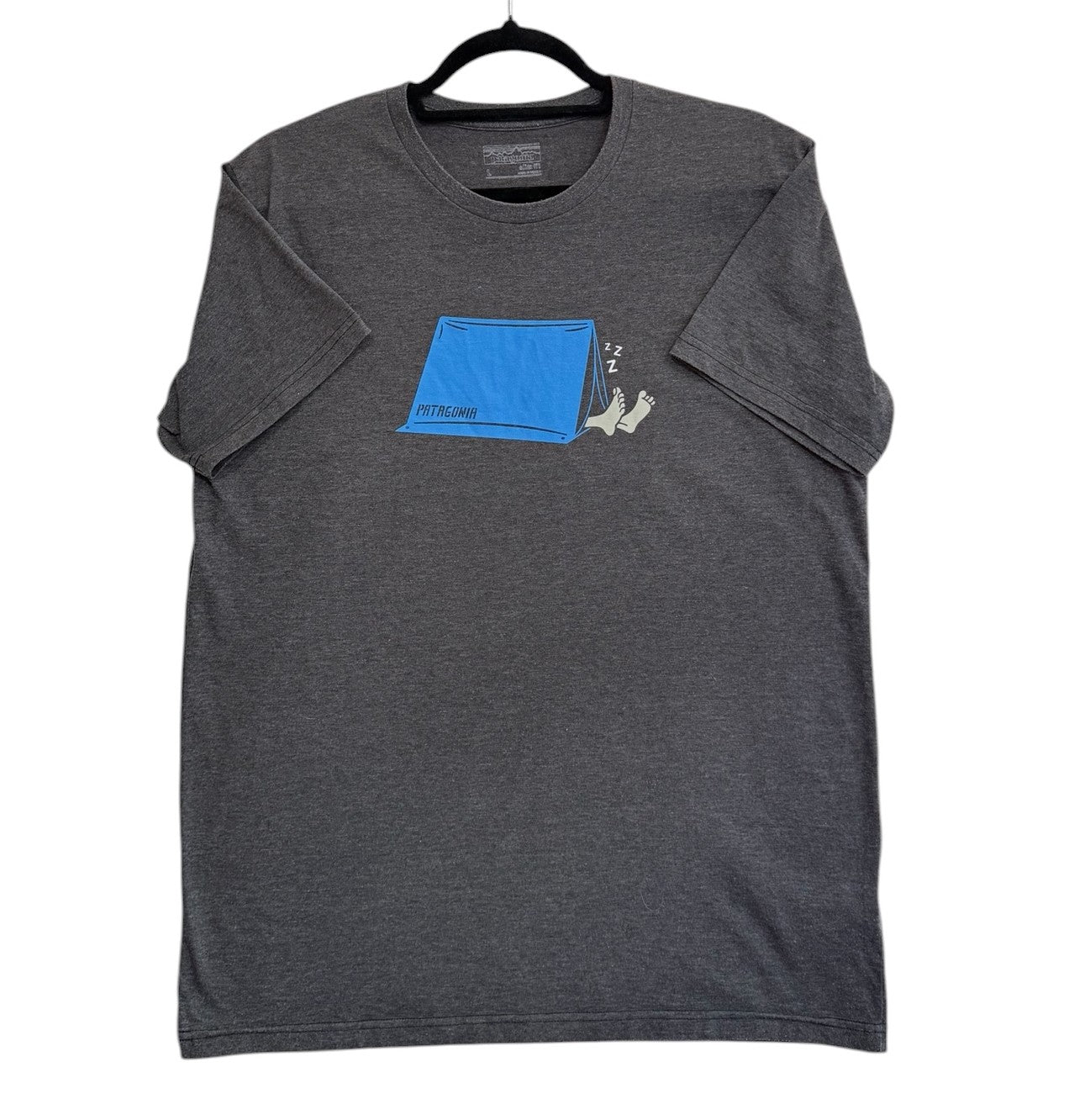 Tricou Patagonia – bumbac organic, gri