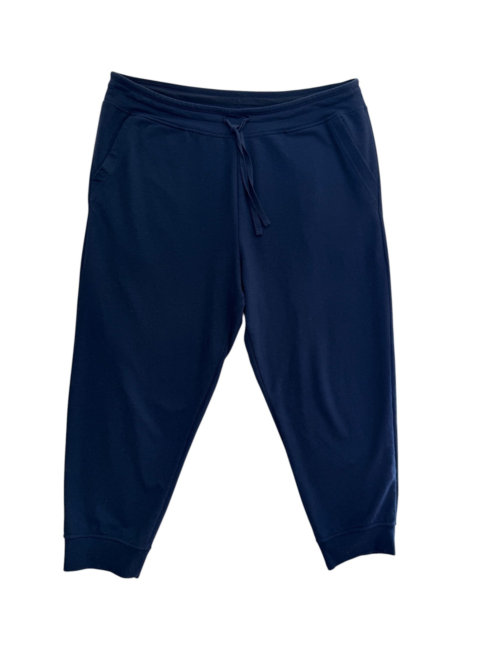 Pantaloni casual/sport din bumbac moale, model 3/4