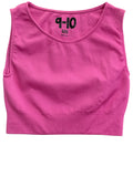Top scurt sport copii Cotton On Kids, roz intens