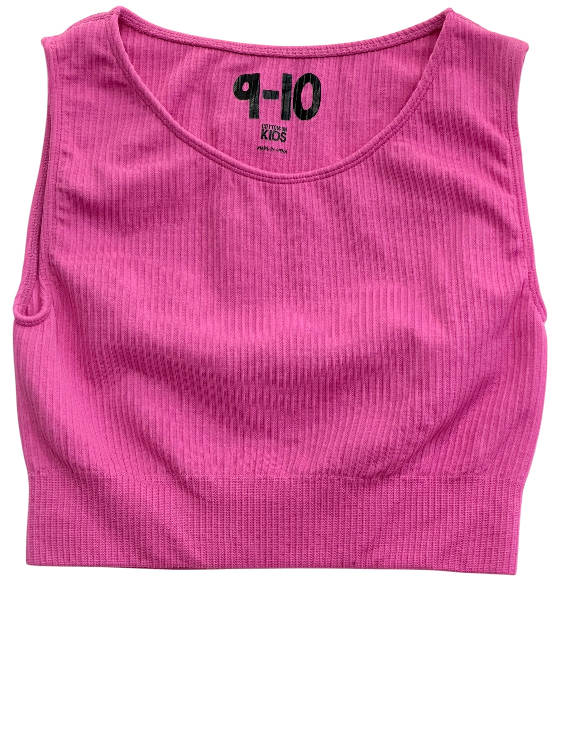 Top scurt sport copii Cotton On Kids, roz intens