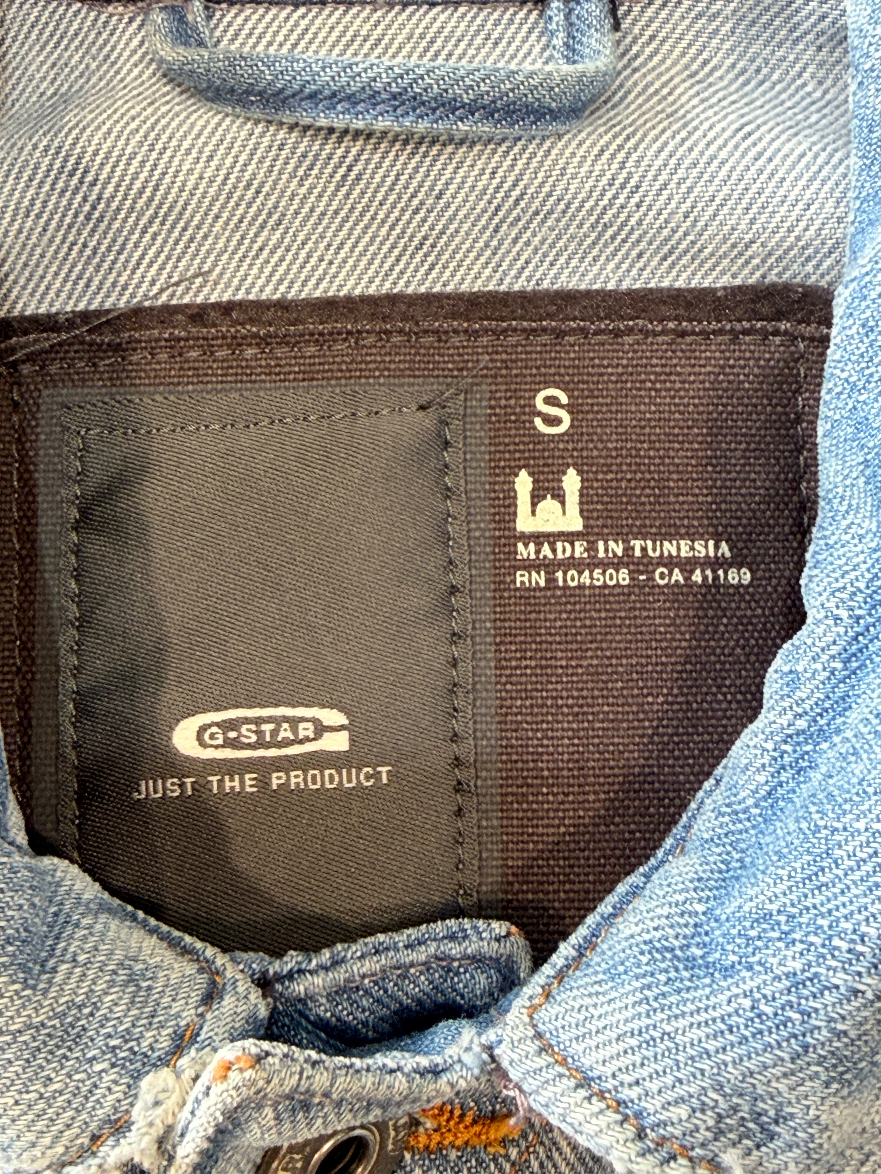 Geacă din denim G-Star Raw