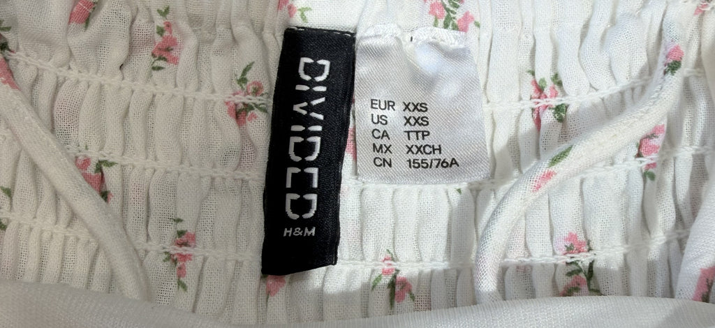 Rochie mini florală bumbac 100 %