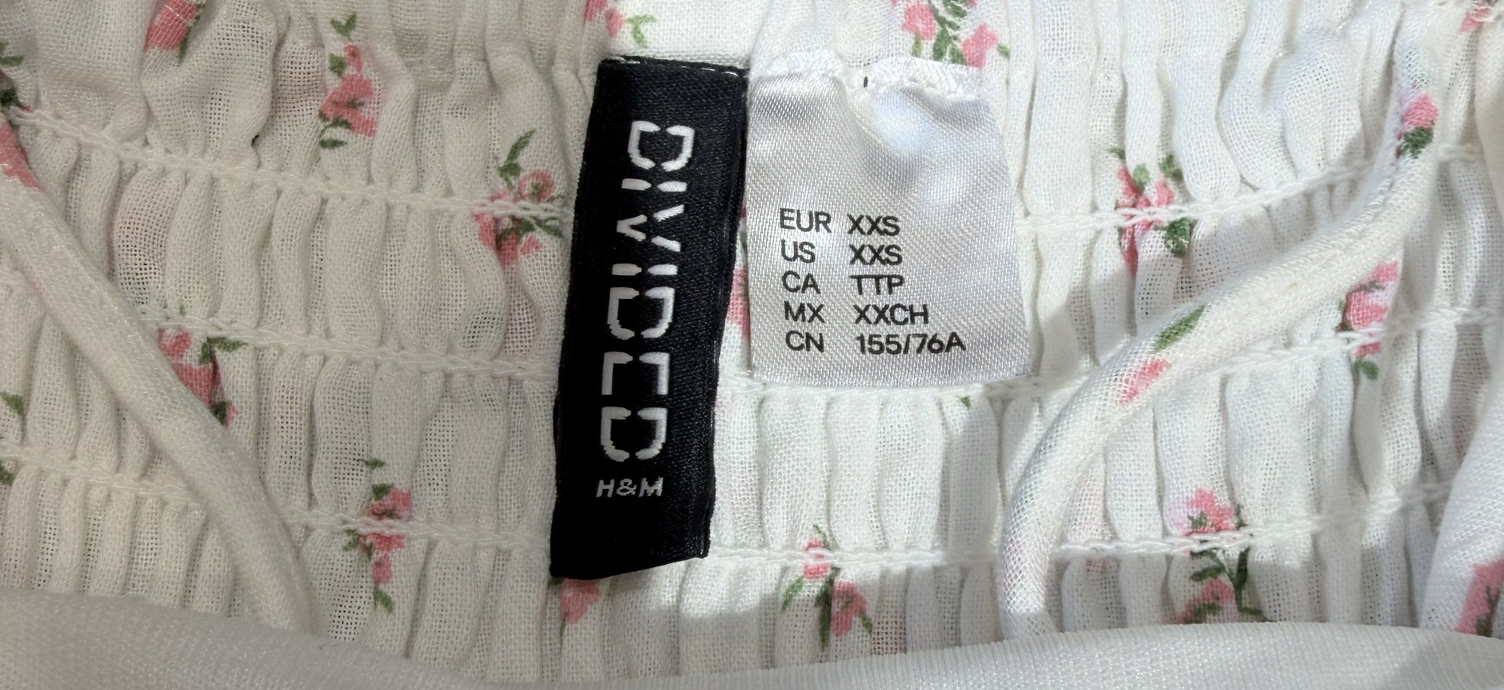 Rochie mini florală bumbac 100 %
