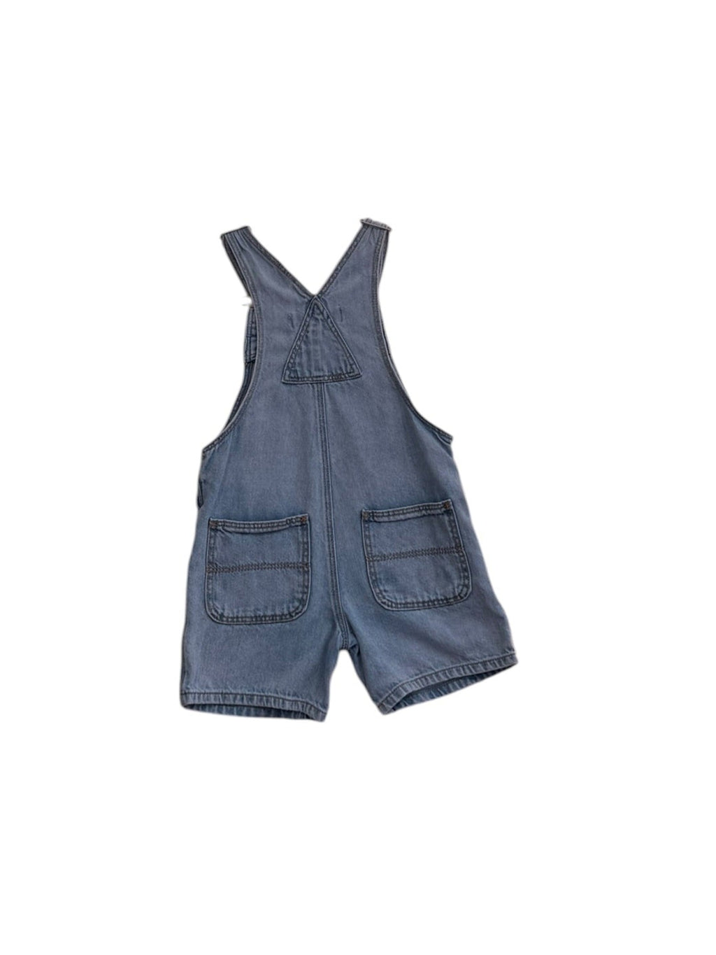 Salopetă scurtă din denim