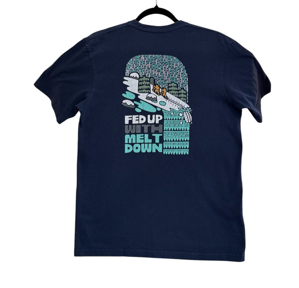 Tricou Patagonia – graphic print „Fed Up With Meltdown”