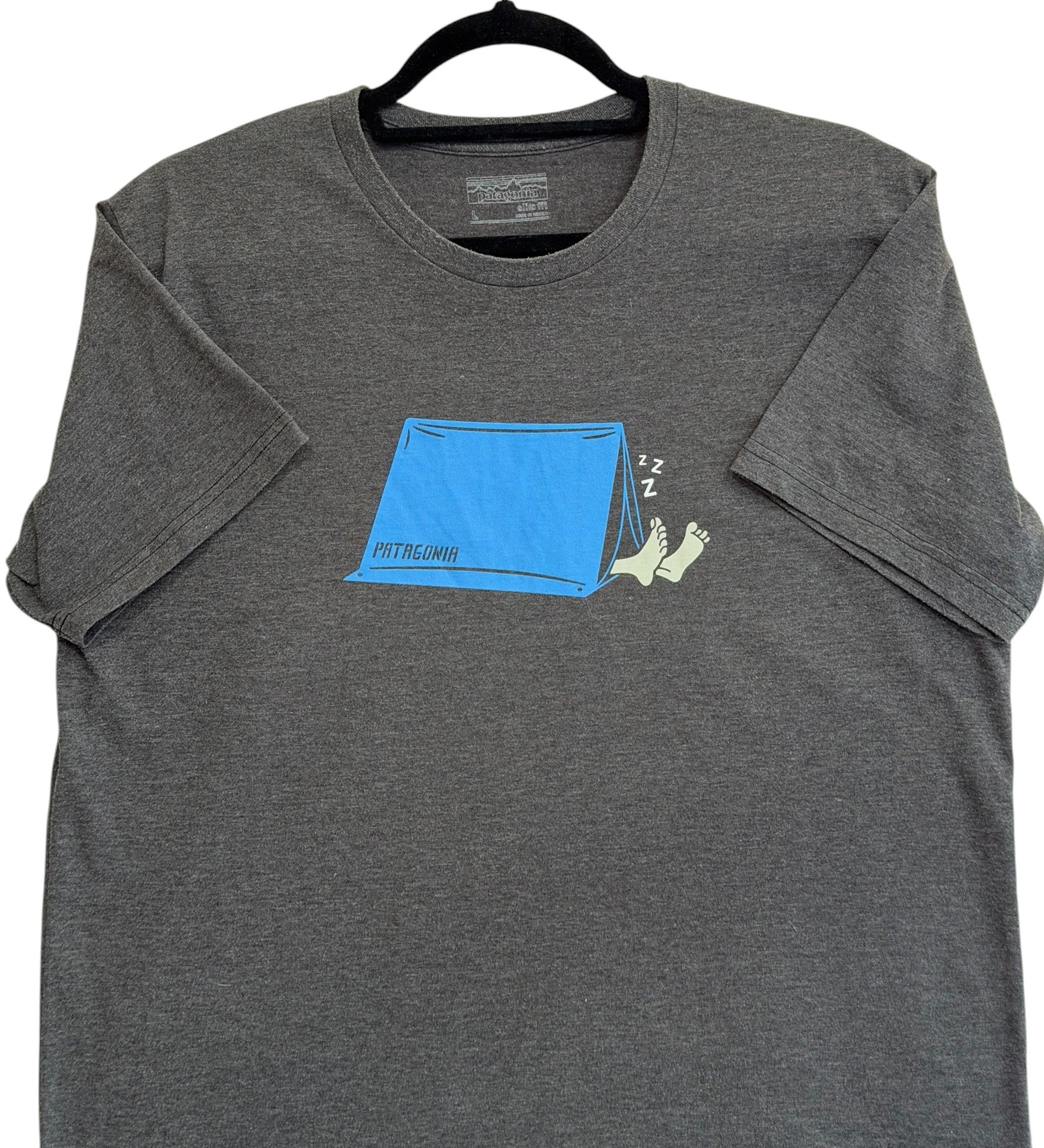 Tricou Patagonia – bumbac organic, gri