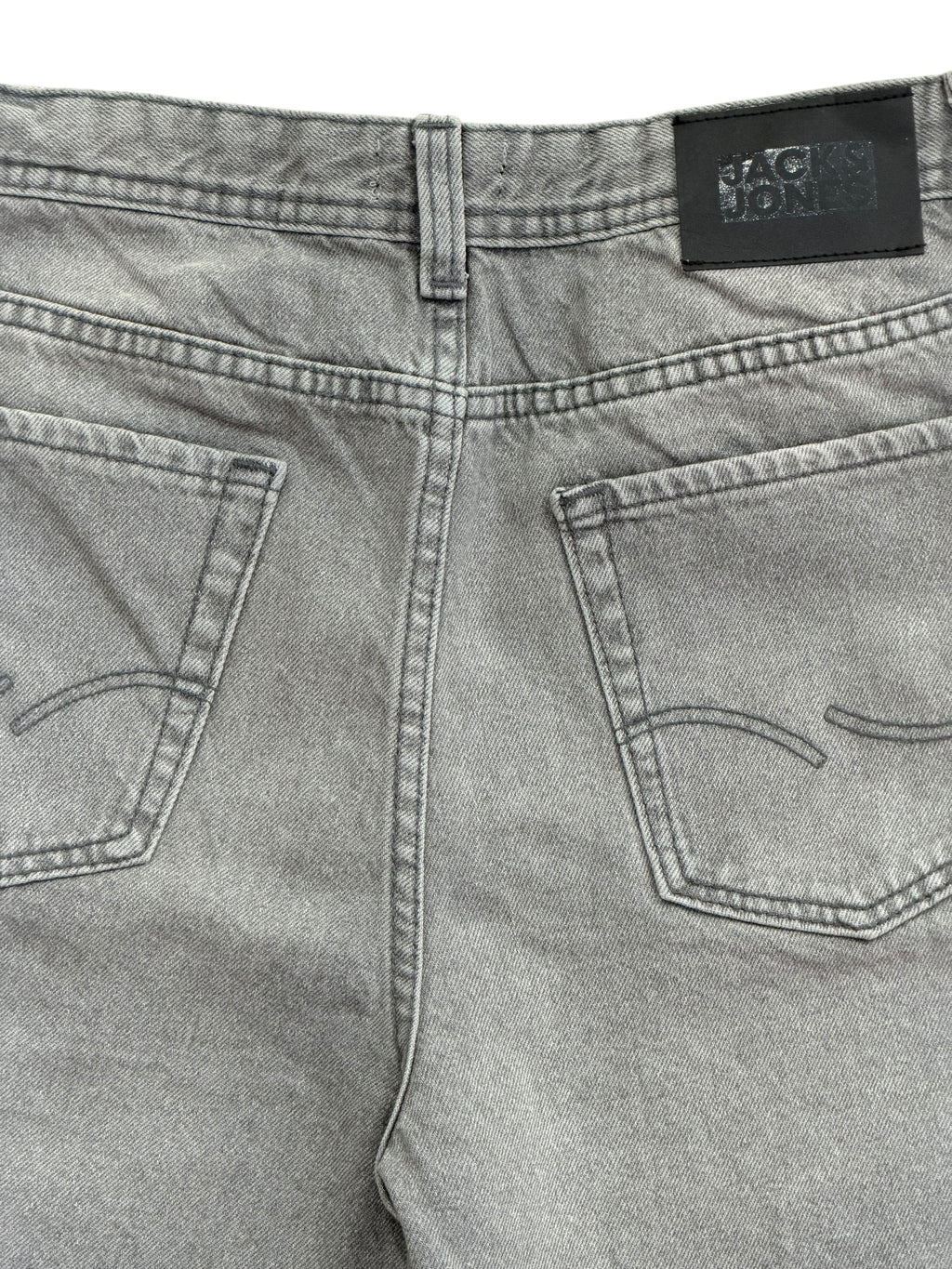 Pantaloni scurți din denim gri JACK & JONES