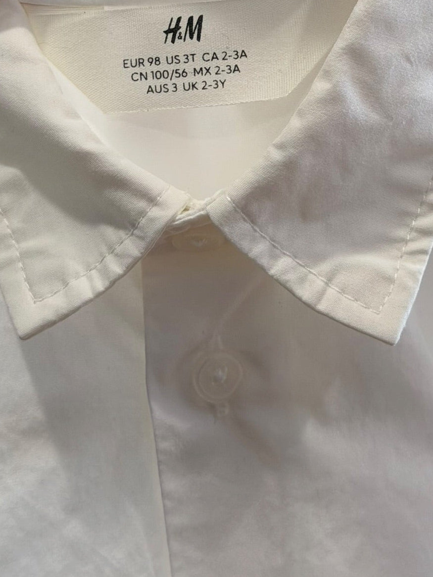 Cămașă albă copii H&M – clasică