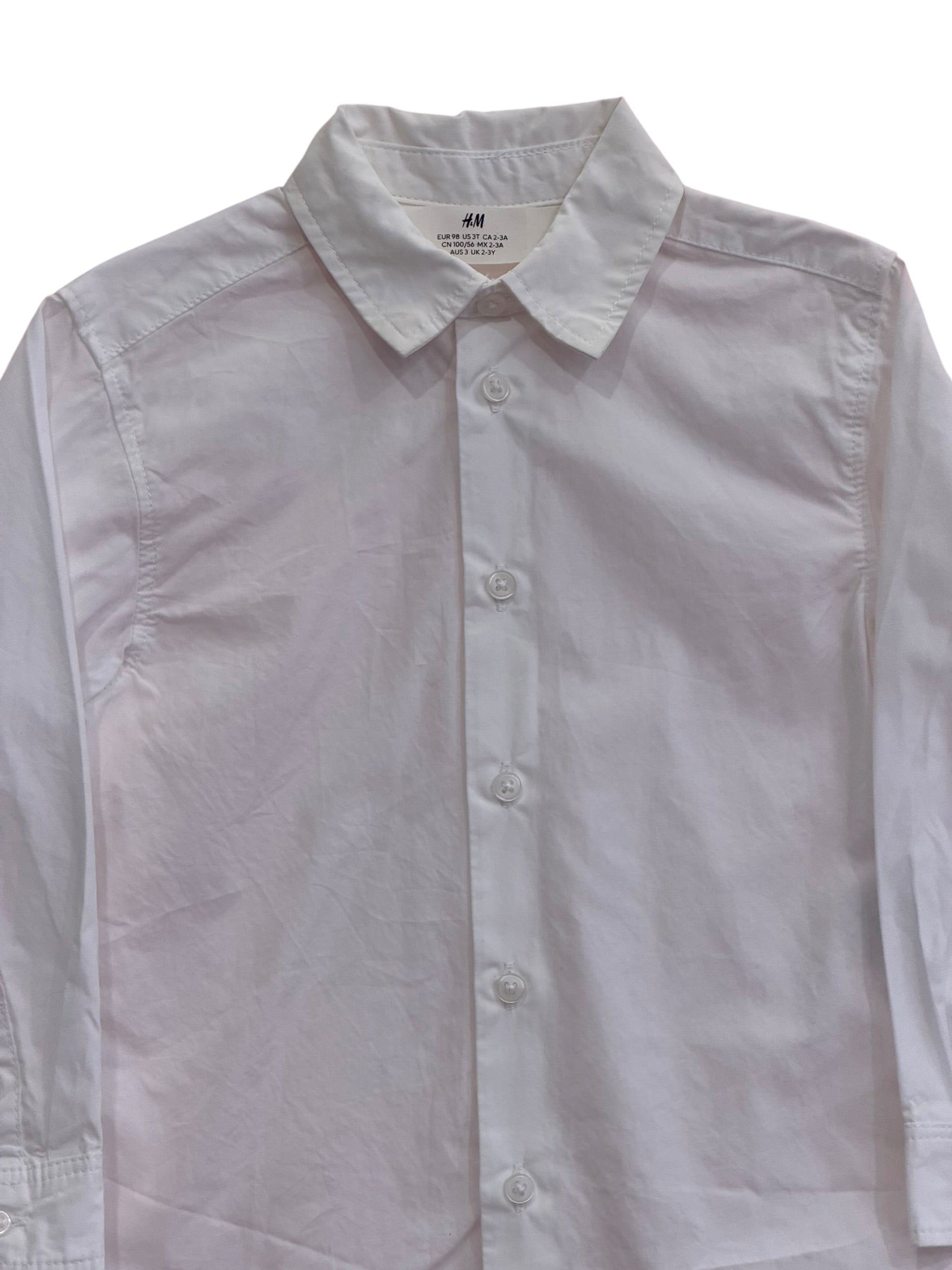 Cămașă albă copii H&M – clasică