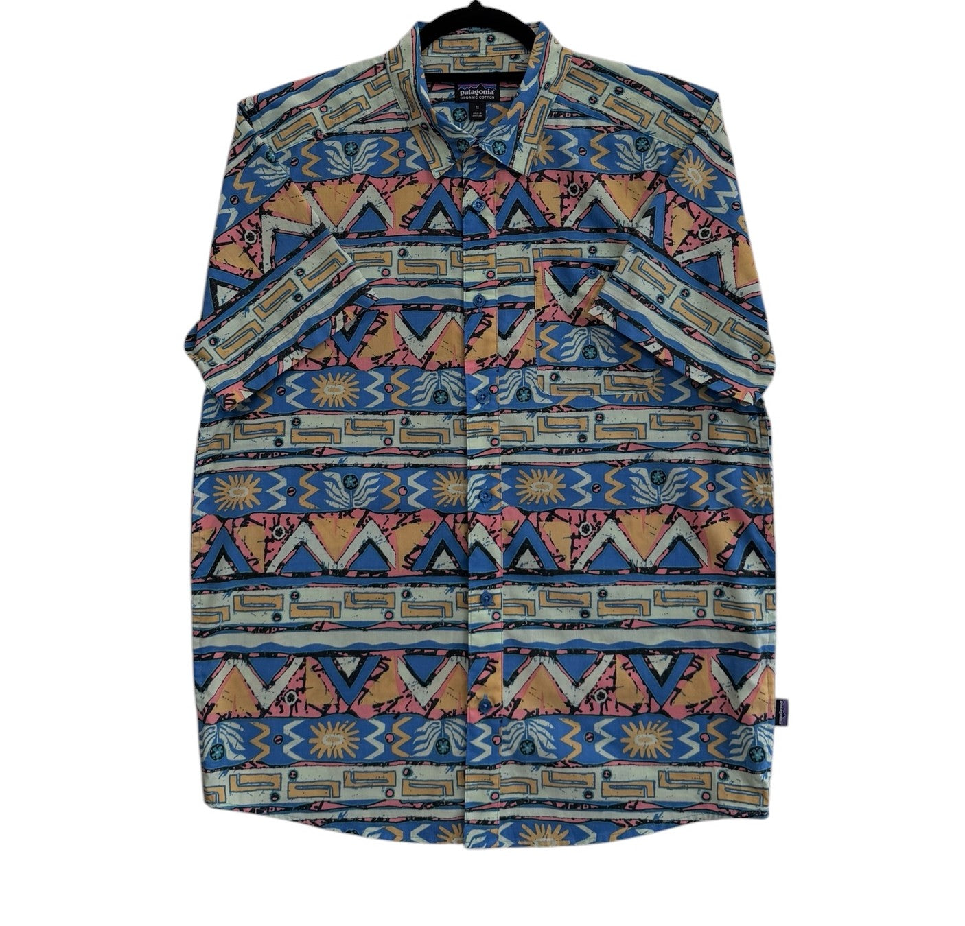 Cămașă Patagonia – print geometric multicolor