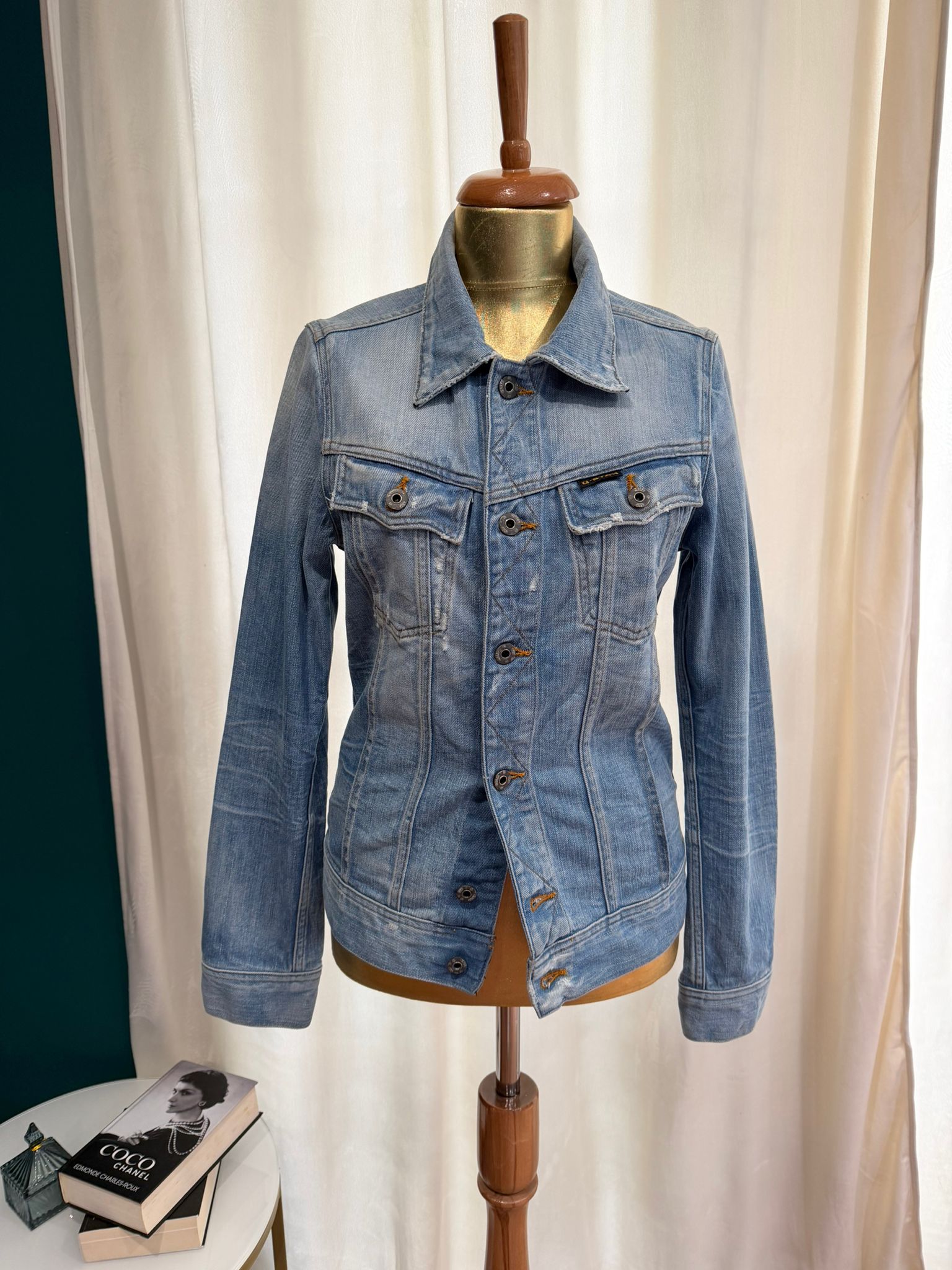 Geacă din denim G-Star Raw