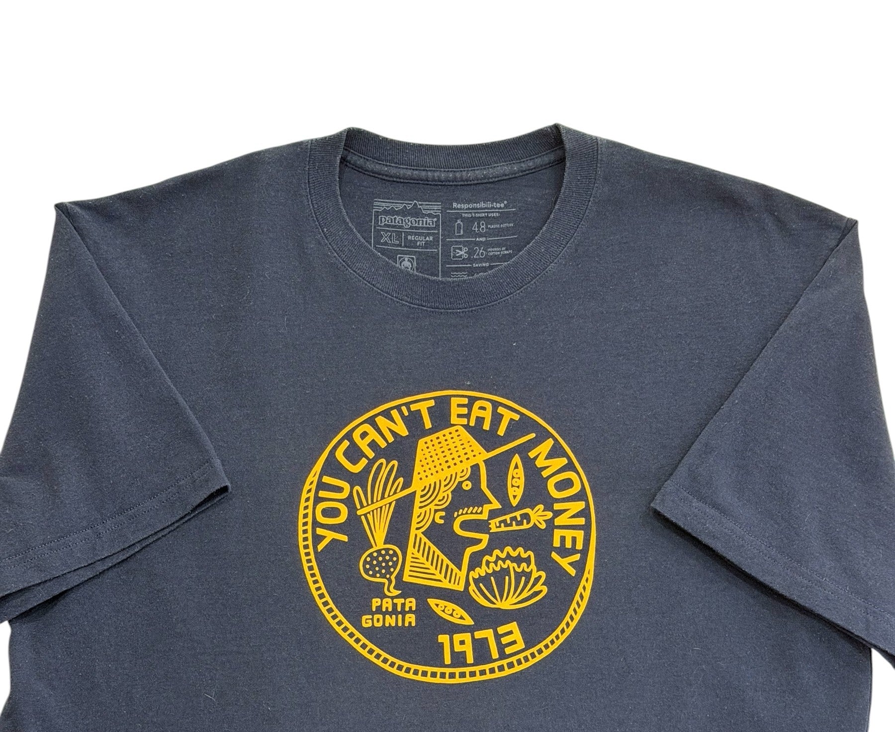 Tricou Patagonia bleumarin